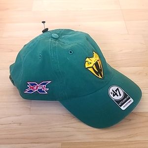 Authentic XFL Tampa Bay Vipers 47 Brand Embroidered Logo Adjustable Strap